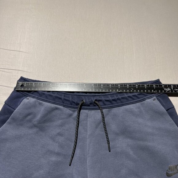 Nike Tech Fleece Joggers Pants Mens XL Blue CU4495-451 Tapered Cuffed Sweatpants - Picture 10 of 15